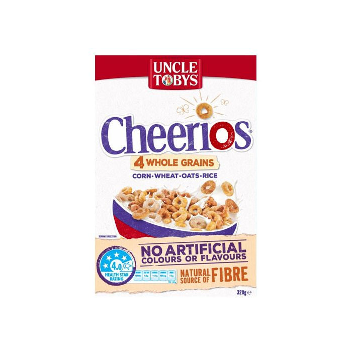 Uncle Tobys Cheerios 320g
