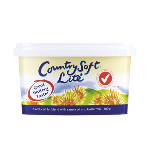 Country Soft Lite Butter 500g