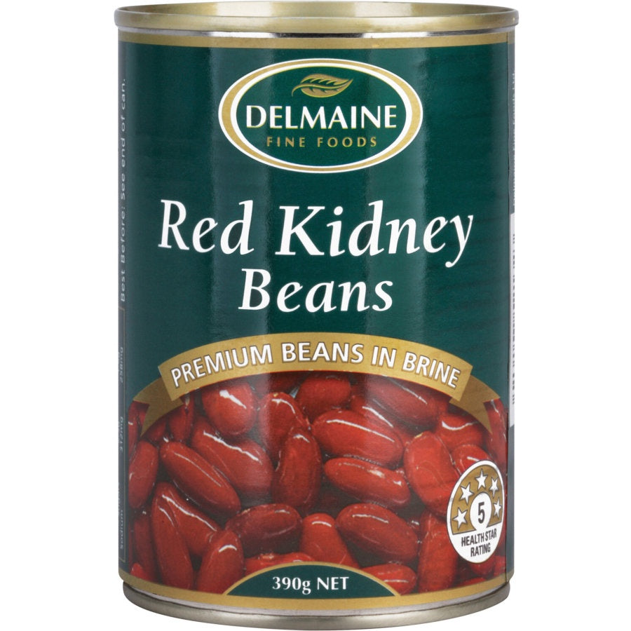 Delmaine Red Kidney Beans 390g