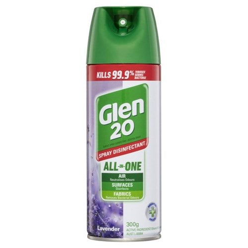 Dettol Glen 20 Disinfectant Spray Lavender 300g - DISCONTINUED