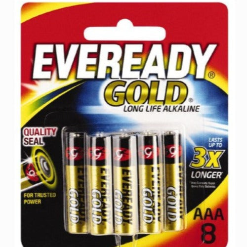 Eveready Gold AAA 8pk