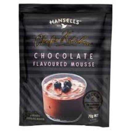 Hansells Chefs Kitchen Chocolate Mousse Dessert Mix 70g