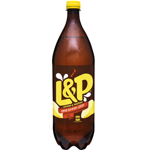 L&P Lemon & Paeroa Soft Drink 1.5L