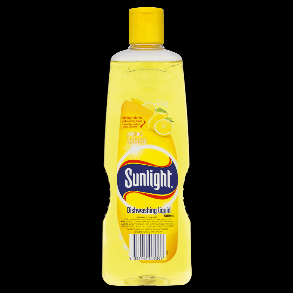 Sunlight Lemon Dishwashing Liquid 500ml