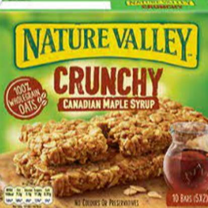 Nature Valley Crunchy Canada Maple Syrup Muesli Bars 6pk 252g