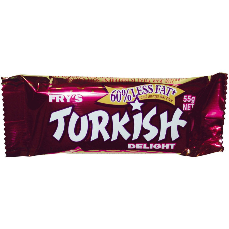 Cadbury Chocolate Bar Frys Turkish Delight 55g