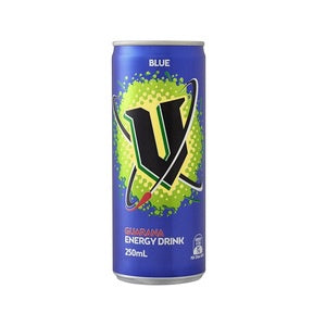 V Blue Energy Drink Cans 250ml
