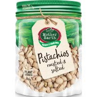 Mother Earth Roasted & Salted Pistachios 140g