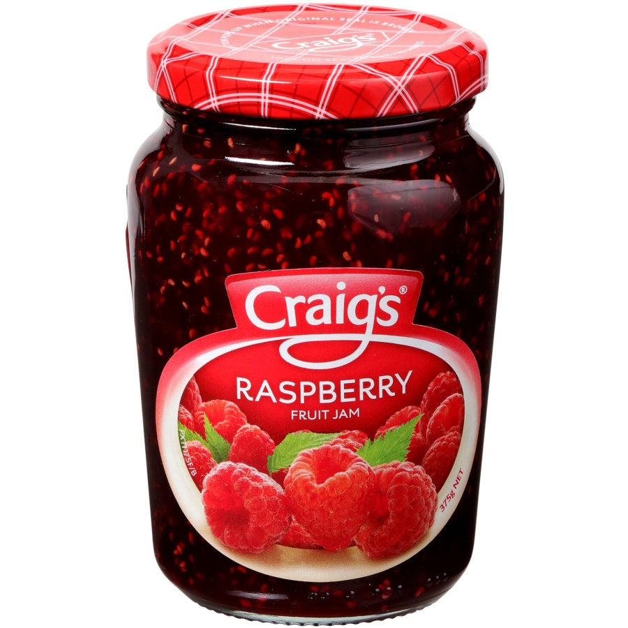 Craigs Raspberry Jam 375g