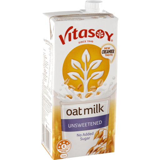 Vitasoy Unsweeted Oat Milk 1L