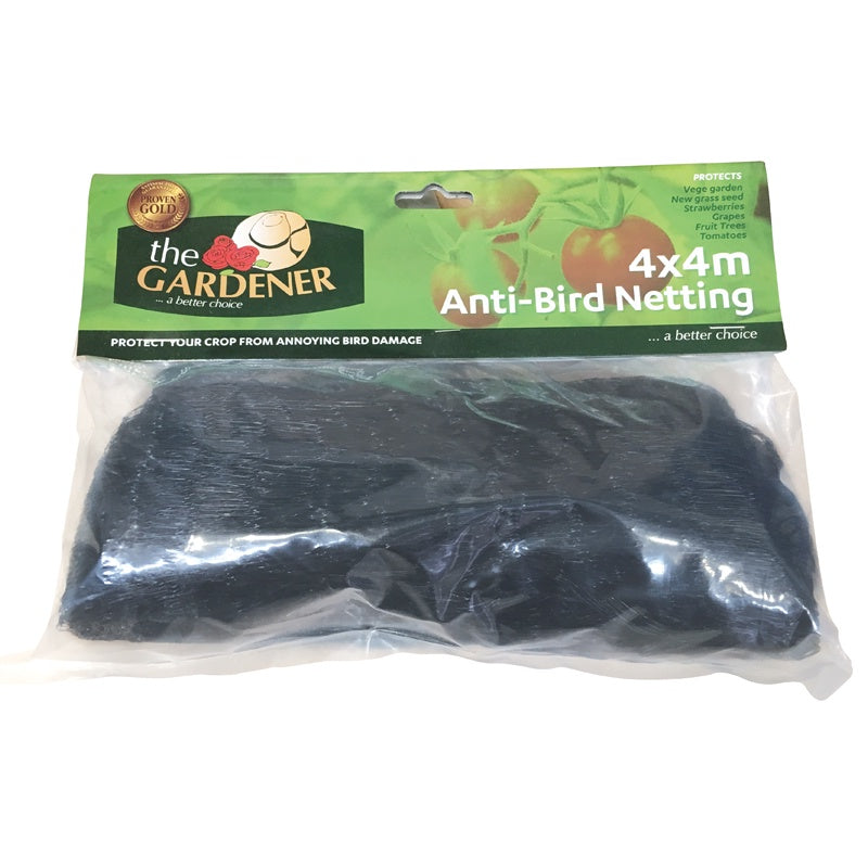The Gardener 4 x 4m Bird Netting