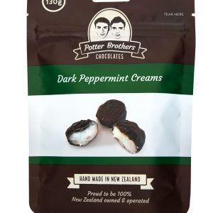 Potter Brothers Dark Peppermint Creams 130g