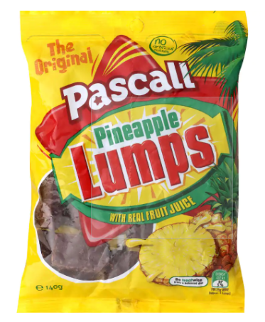 Pascall Pineapple Lumps 120g