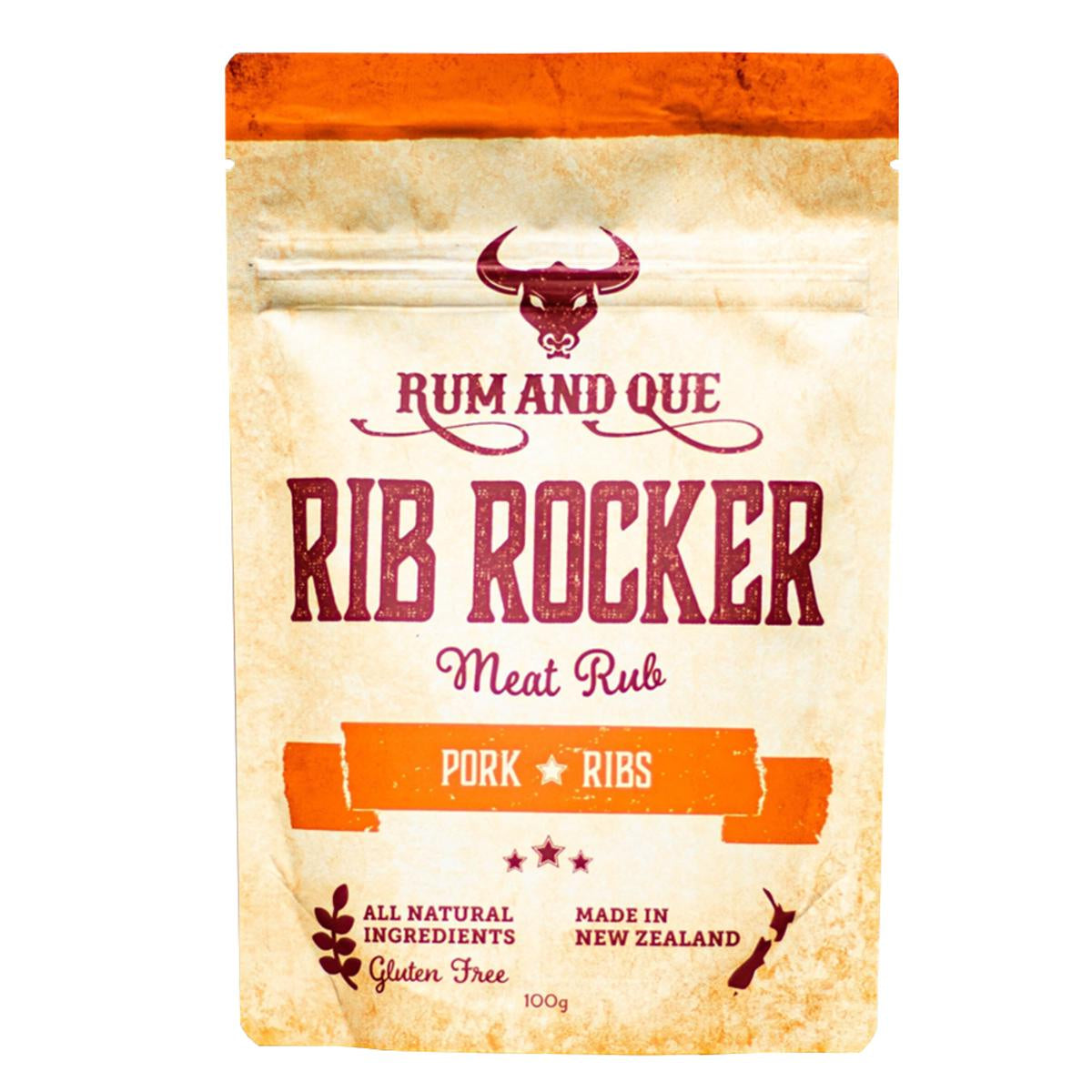 Rum & Que Rib Rocker Meat Rub 150g