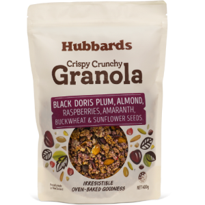 Hubbards Black Doris Plum & Almond Crisp Crunchy Granola 400g