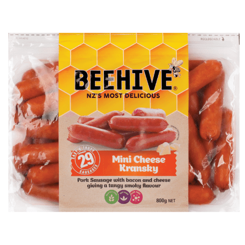 Beehive Mini Cheese Kransky 800g